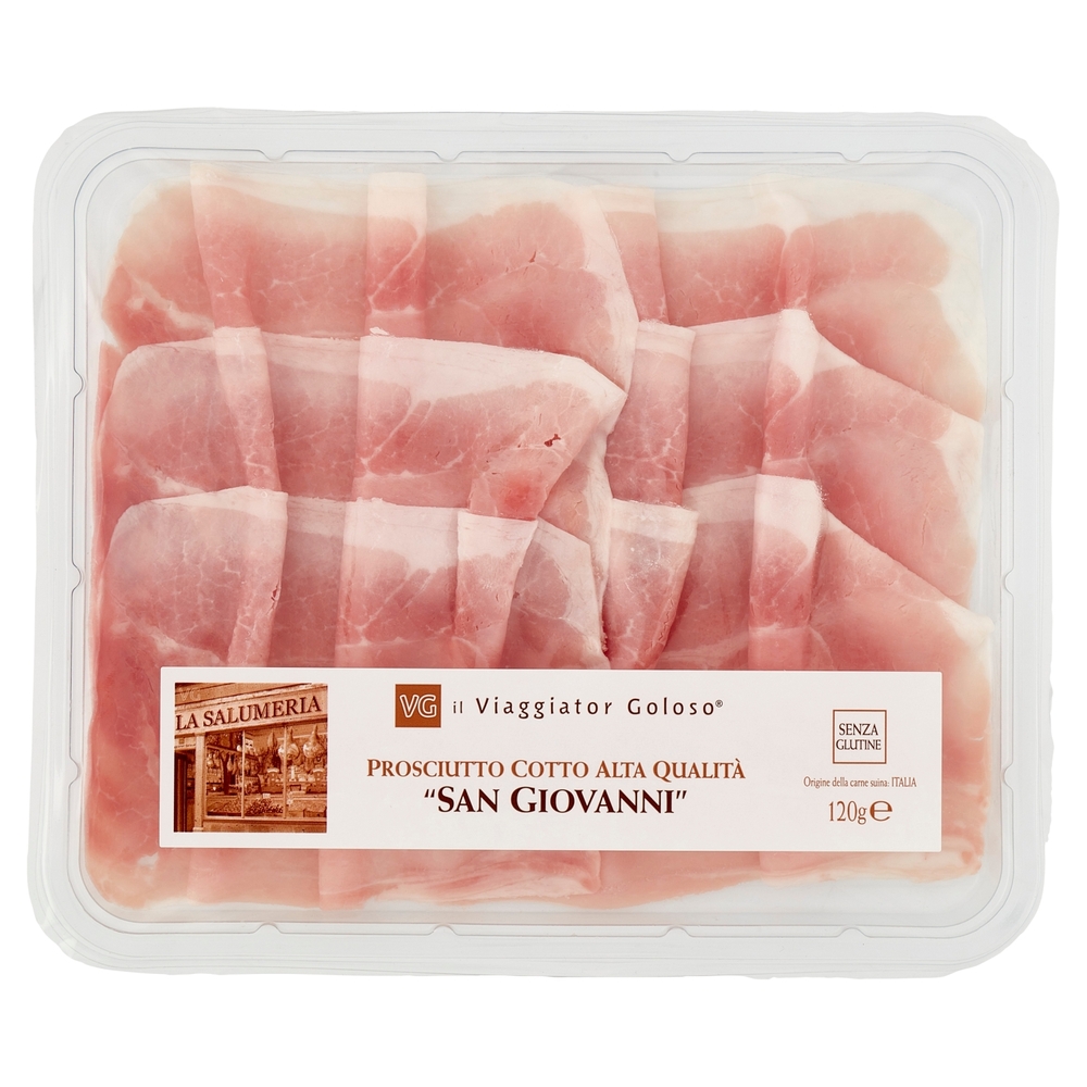 Prosciutto Cotto Alta Qualità San Giovanni, 120 g